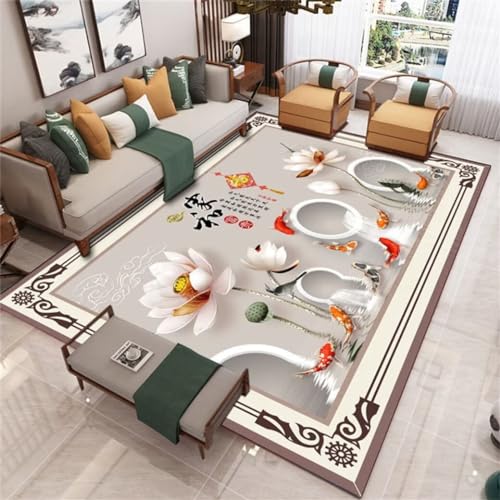 Tapis de salon lavable en machine pour un espace chaleureux - 2