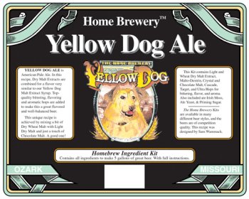 Yellow Dog Pale Ale Home Beer Brewing Ingredient Kit #TOP15