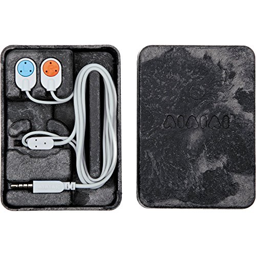AIAIAI Teenage Engineering PX-0 Earbuds - with In-line Mic Compatible with iPod/iPad/iPhone/Android Devices In-ear Earbuds Headphones for OP-1 Synthesizer
