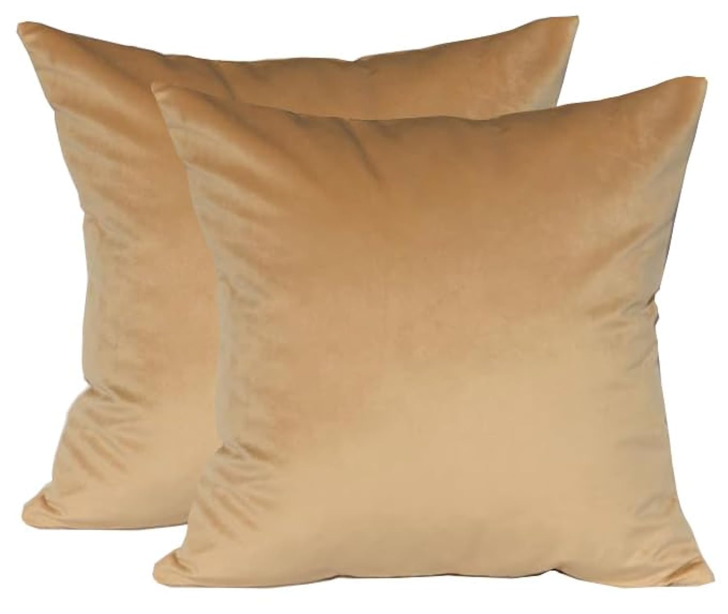 TangDepot 2-Pack Super Soft Velvet Pillow Covers, 20x20 Grass Green — view 117