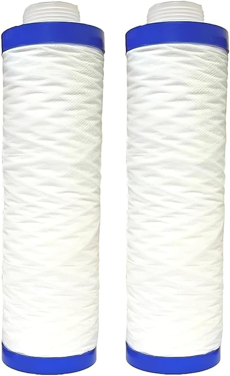 Premium 9” Inch Candle Filter/MLT Filter/Outer Sediment/MLT Candle Filter Compatible with Aquaguard Pre Filter Cartridge, Livpure RO Pre Filter, LG Water and Others - Pack of 2