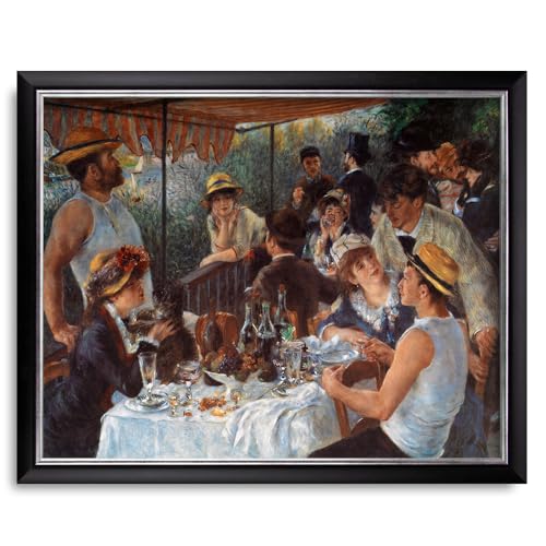 Tableau Renoir Le Déjeuner des canotiers 50x70 avec cadre
