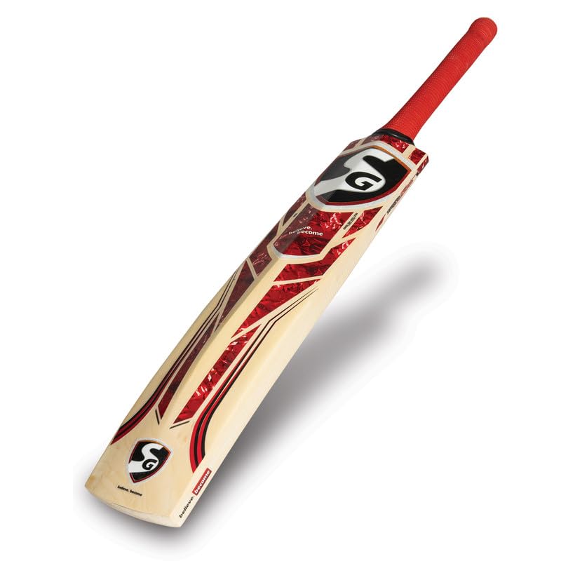 SG Skipper Plus Kashmir Willow Cricket Bat, Short Handle (SH)-image-20