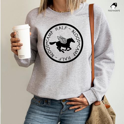 Custom Percy Jackson Sweatshirt Hoodie, Camp Half Blood, Heroes Of Olympus Sweatshirt, Camp Jupiter Sweatshirt, Book Lover Gift, Bookish Sweatshirt4