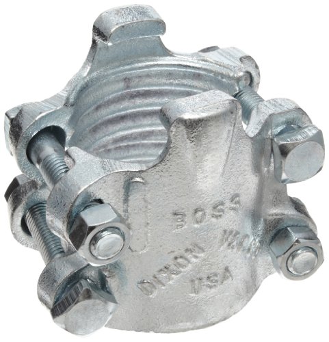 Image of Dixon BU29 Plated Iron Boss Clamp, 2 inch Hose ID, 2-32 /64 inch - 2-50 /64 inch Hose OD