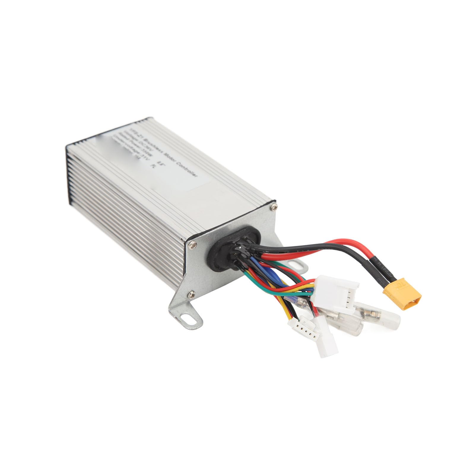Contrôleur de scooter électrique 36 V 350 W - Contrôleur de moteur - Boîtier en alliage d'aluminium avec dissipation de la chaleur et protection sous tension - Pour scooters électriques, vélos