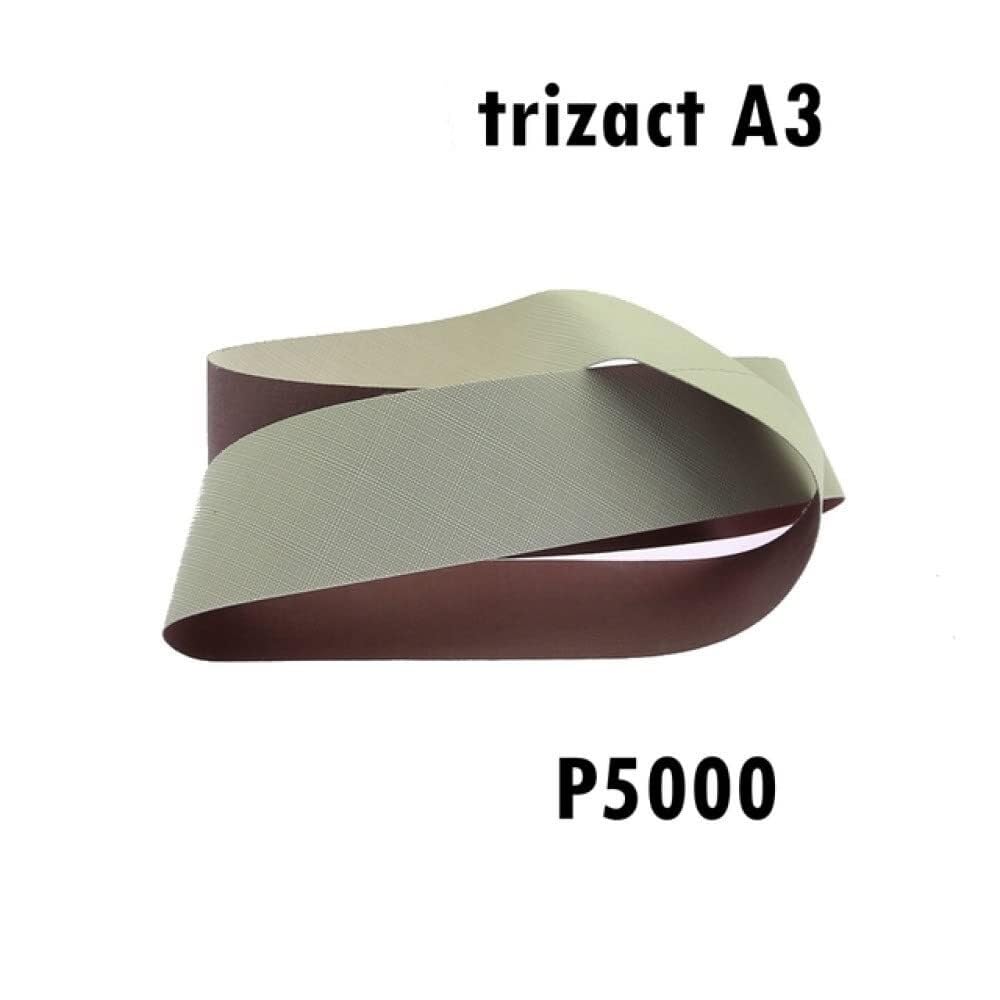 Correa de lijado abrasiva de 50mm for pulido de Metal de acero inoxidable, longitudes de pulido de 686-2000mm(Trizact A3,1220X50mm)