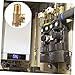 NAMOARLY Brass Tee Type Gas Adapter Connector Fitting for Industrial Applications Heavy Duty Brass Joints with Screw Thread Design for Secure Installation and Long Term Use