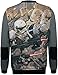 Star Wars Power Lord Men's Sublimated Mesh Crew Neck Sweatshirt