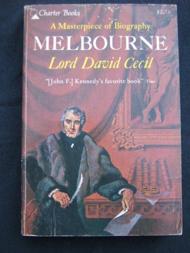 Melbourne (Masterpiece Biography) B001HDEGVS Book Cover