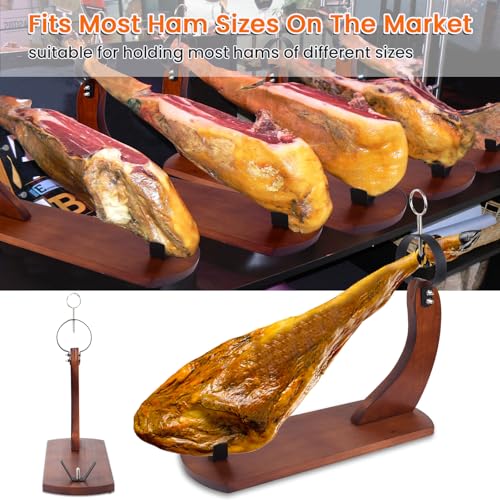 Soporte de Madera para Jamón con Base Antideslizante miniatura 5