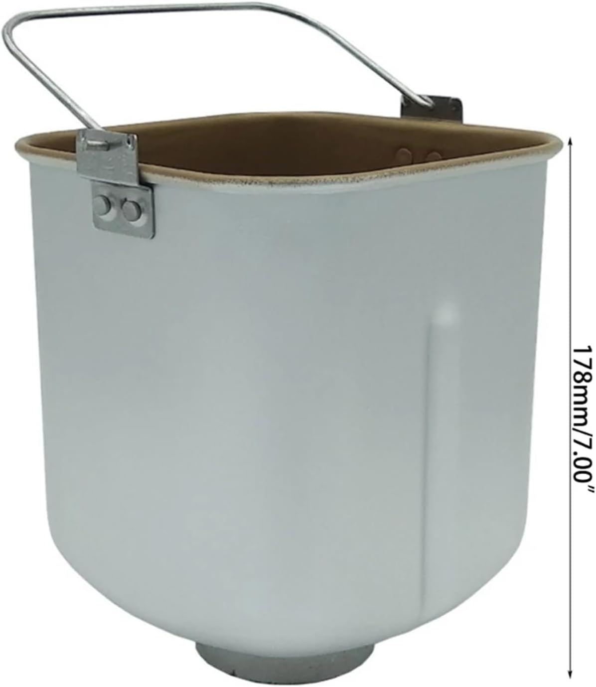 Bread Machine Parts Bread Bucket Replacement Bread Machine Accessories Bread Inner Metal Material Bread Maker Parts