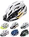 meteor Casco Bici Ideale per Giovani e Adulti Caschi Perfetto per Downhill Enduro Ciclismo MTB Scooter Ideale per Tutte Le Forme di attività in Bicicletta Gruver (L(58-61 cm), Bianco/Nero/Arancione)