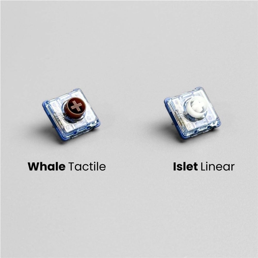 Amazon | Kailh Islet & Whale ミニ薄型スイッチ、サイレント リニア