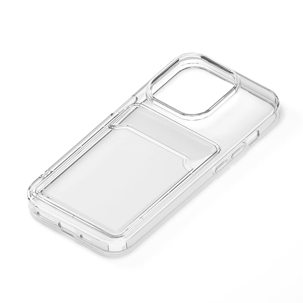 Amazon.co.jp: Premium Style iPhone14Pro 用 ポケット付 抗菌ソフト