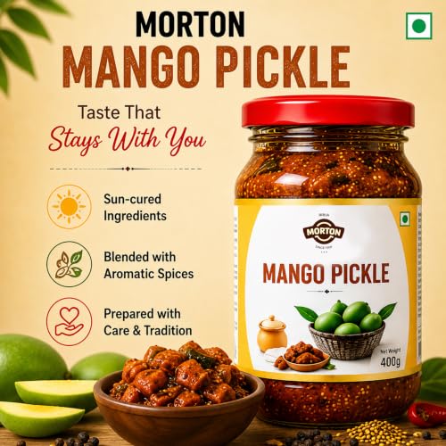 Image of Morton By Birla Mango Pickle 400 Gm