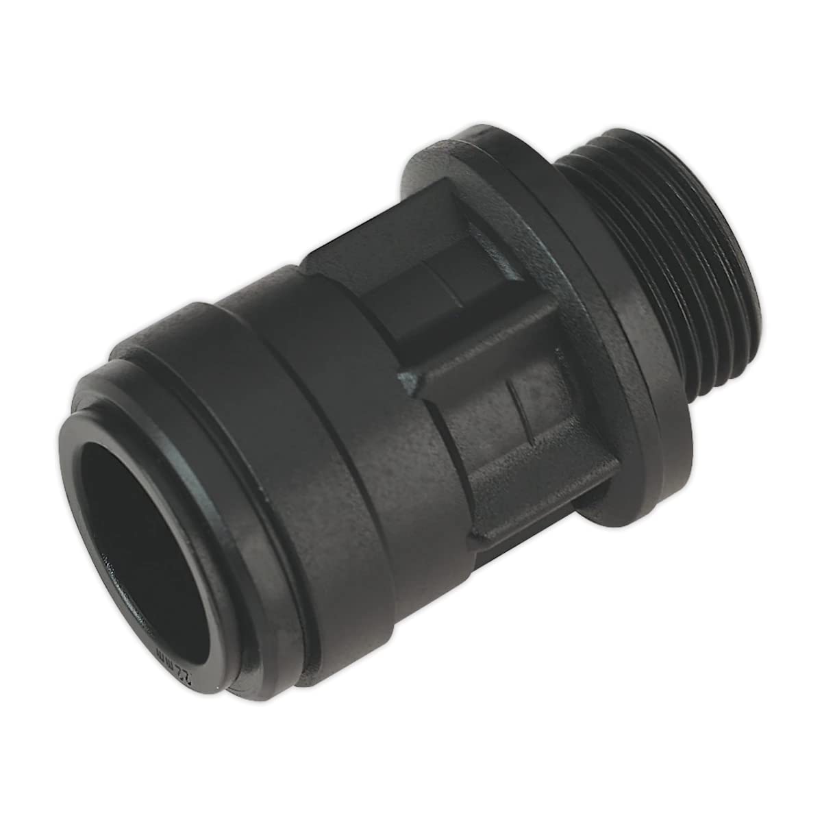 Sealey 22mm Straight Adaptor 3/4"bsp For Air Supply Ring Main System 2Pk Cas22Sa from B&Q