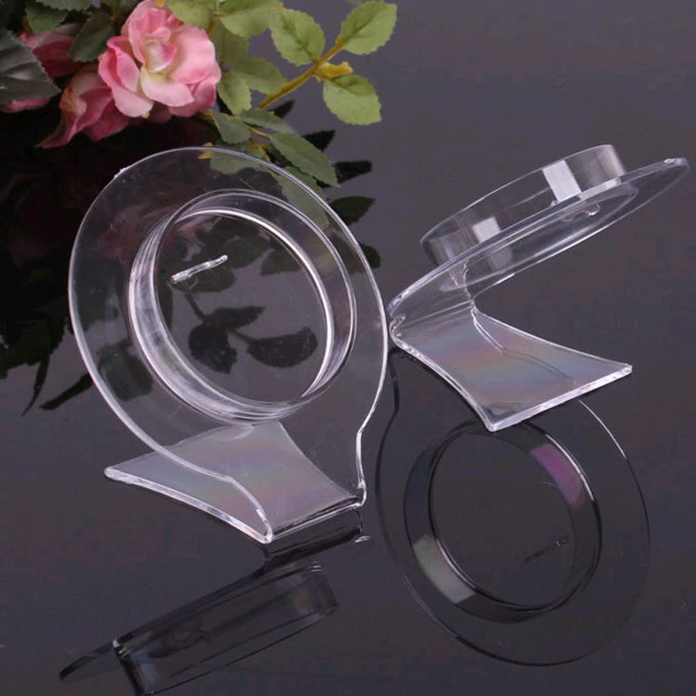 アクリル製　ブレスレットホルダー　2個セット Amazon｜SZYDD クリアアクリルブレスレット収納ボックス 便利な