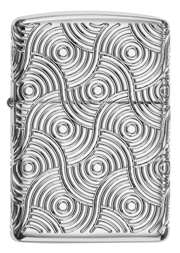 Encendedor Zippo Armor High Polish Chrome metálico miniatura 2