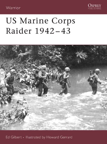 Cover of US Marine Corps Raider 1942–43 (Warrior Book 109)