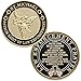 St. Michael Patron Saint of Law Enforcement Challenge Coin with Hero's Valor Prayer Single Coin (1-Pack)