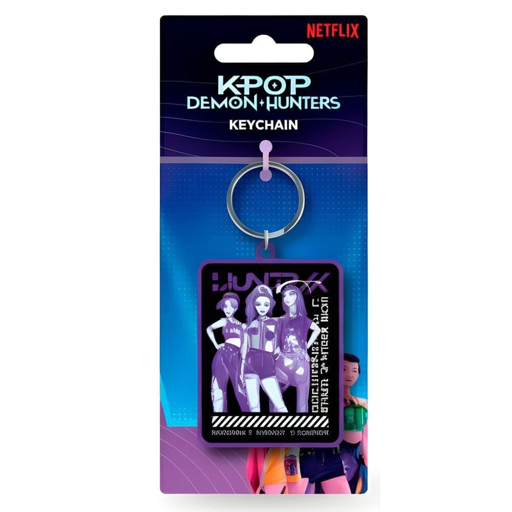 Pyramid International K-Pop Demon Hunters Huntrix Group PVC Keyring