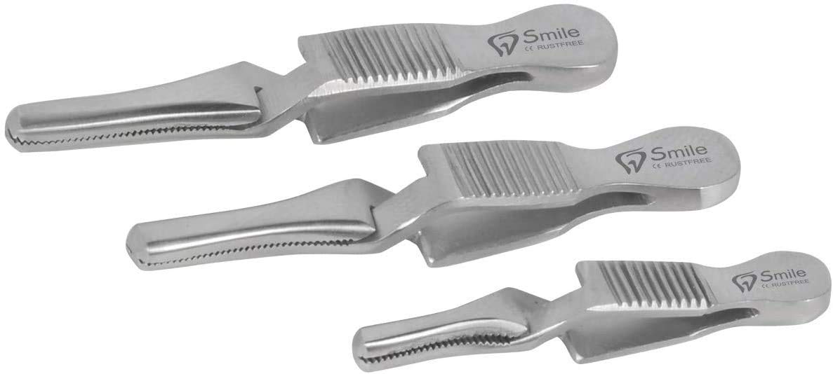 SD Instruments German 3 PCS Debakey Bulldog Atraumatic Tools SMILE-UK