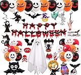 Amplias aplicaciones: estos kits decorativos son adecuados para fiestas de Halloween, decoraciones de Halloween u otras necesidades decorativas. Se pueden aplicar en muchos lugares, como el hogar, el jardín, la pared, la puerta, la ventana, la entrada, el interior, el exterior, etc.