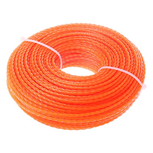 3,0 mm Durchmesser Rasentrimmer Line Freischneider Power Nylon Twist Rope Unkraut - Farbe zufällig