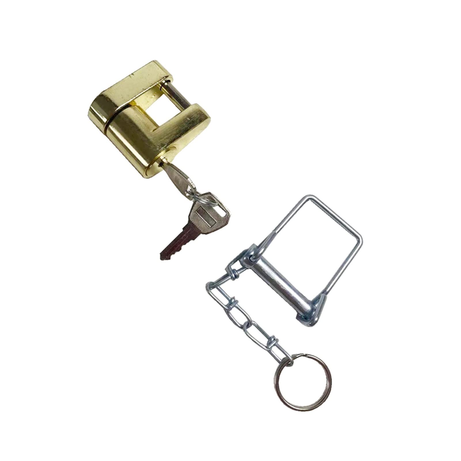 Anhängerkupplung, Trailer 2 "x 2" 3500lbs Anhängerkuppler Hitch Ball Kopplung gerade Zunge Rv. Teile Camper Caravan Zubehör(Gris)