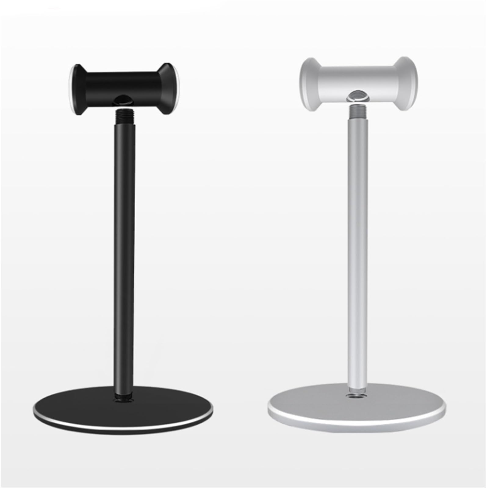 Supporto per Cuffie Supporto for Cuffie Conciso Supporto for Cuffie in Lega di Alluminio Supporto for Cuffie Stabile Staccabile Headphone Stand(Black)