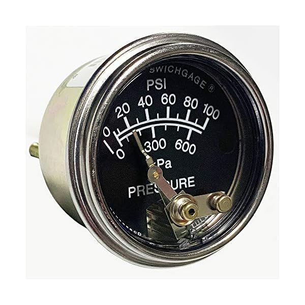 Murphy by Enovation Controls 20P-F-100 Pressure Swichgage (05703436)