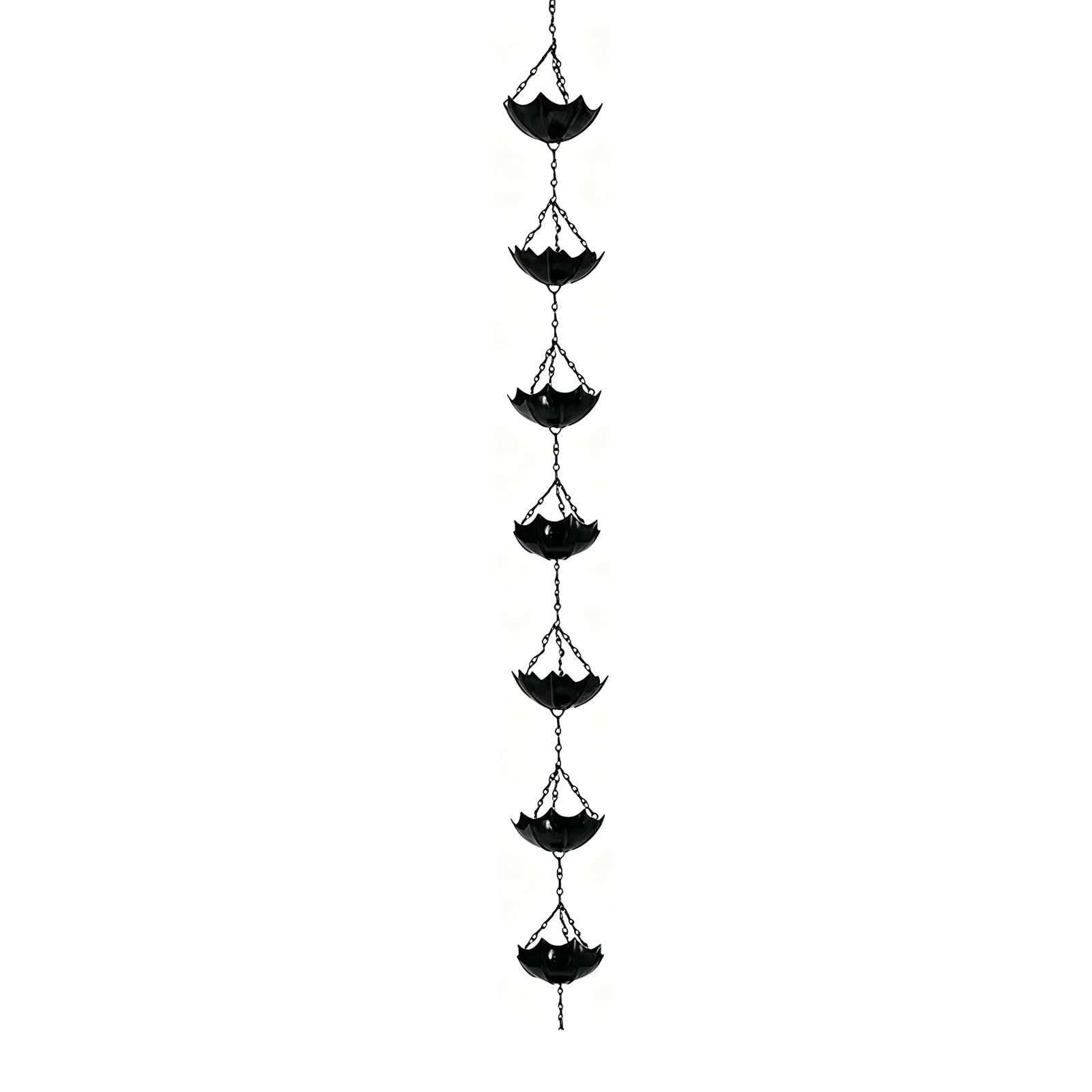 Rain Chain for Gutters Garden Decorative Hanging Umbrella Rain Chains 3ft