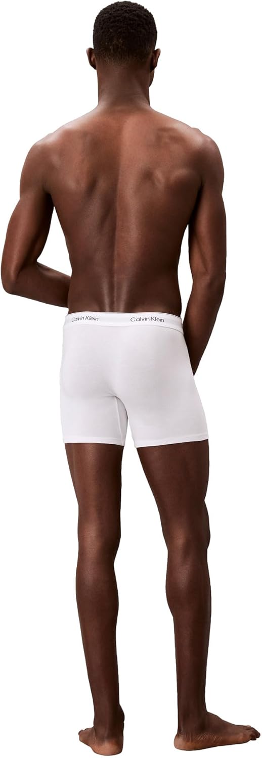 Calvin Klein mens Icon Cotton Stretch 3-pack Boxer Brief - Image 5
