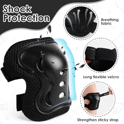 image for BOSONER Kids/Youth Knee Pad Elbow Pads Guards Protective Gear Set for 