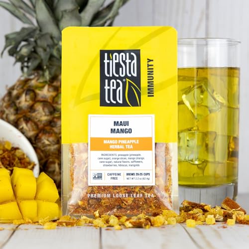 image for Tiesta Tea - Maui Mango | Loose Leaf | Mango Pineapple Herbal Tea | Pr