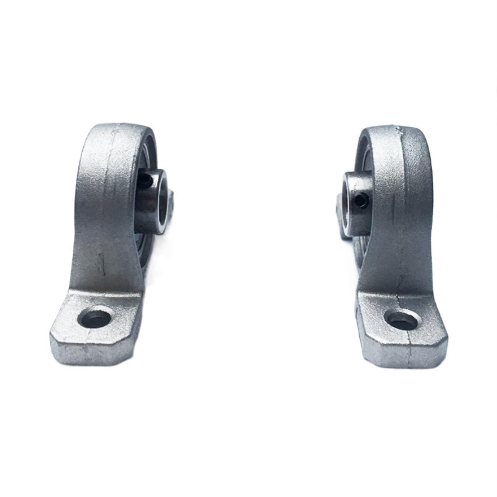 Rodamiento de Bloque de Almohada, Paquete de 4 carcasas de bloque de almohada de asiento de cojinete de aleación de zinc for eje lineal de 8-35 mm(KP005 25mm)