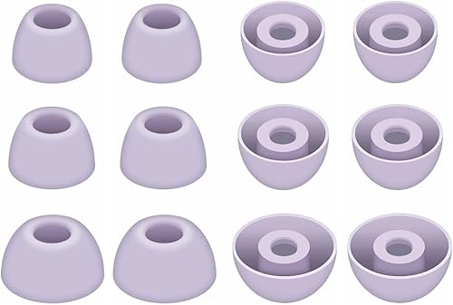 Miniatura 2 de Eartips - Auriculares compatibles con Galaxy Buds 2 Pro SM-R510, SML 6 pares de puntas de silicona suave, puntas de repuesto para auriculares,