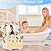 TDHZXEM Wooden Baby Shower Basket with Hanger Rack - Personalized Baby Gift, Newborn Essentials Organizer for Nursery, Welcome Gift Basket for Newborn, Pregnancy Gifts for New Parents.