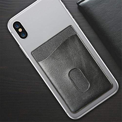Preisvergleich Produktbild cineman RFID-Schutzhülle Kartenhalter Aufkleber, Universal Card Sleeve Rückseite Handy-Kartenhalter Für Die Meisten Handys & Cases