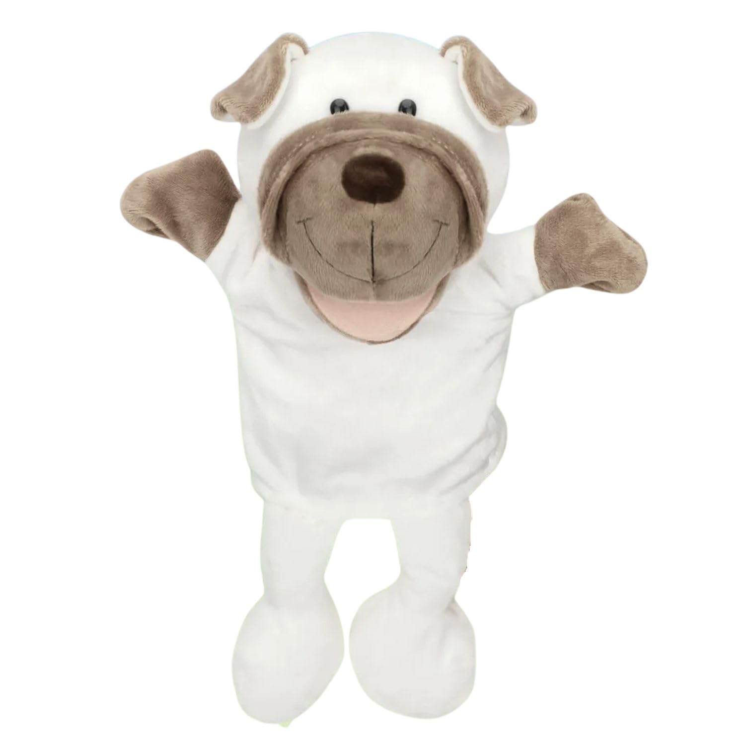 FunBlast Hand Puppets for Kids - Cute Animal Soft & Interactive Plush Puppets for Storytelling, Role Play & Learning Toys, Perfect for Toddlers & Children (Dog)