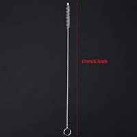 Vista 4 de fosa Juego de cepillos de limpieza de botellas,20pcs cepillos de limpieza,Botella de alimentación de leche para bebés Taza de acero inoxidable