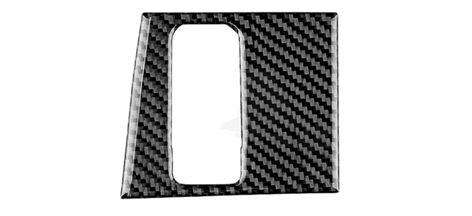 Ousduo Black Real Soft Carbon Fiber Sticker For Toyota For Tundra 2022 2023 2024 2025 Car Handbrake Switch Interior Trim Decor Lhd Interior Decal Trim