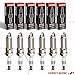 A-Premium Iridium Platinum Spark Plugs Compatible with Jeep Wrangler & Dodge Grand Caravan, Charger, Avenger, Caravan, Magnum, Stratus & Chrysler Town & Country, 300, Sebring, Voyager, Pack of 6
