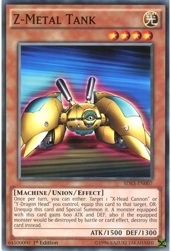 SDKS-EN007 1st Ed Z-Metal Tank Common Card Seto Kaiba Yu-Gi-Oh Single Card
