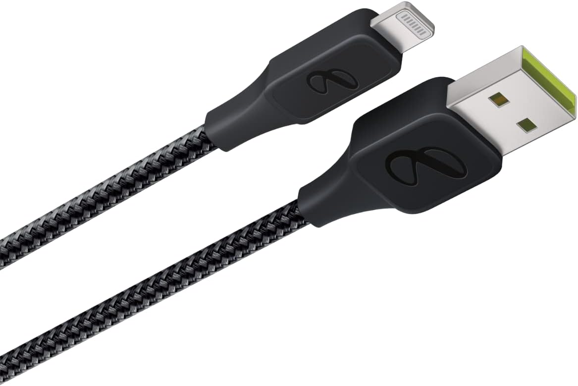 InfinityLab InstantConnect USB-A to Lightning -Charging Cable for iPhone and iPad - Black