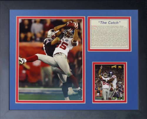 Legends Never Die "David Tyree la Captura Foto enmarcada Collage, 11 x 14 Pulgadas