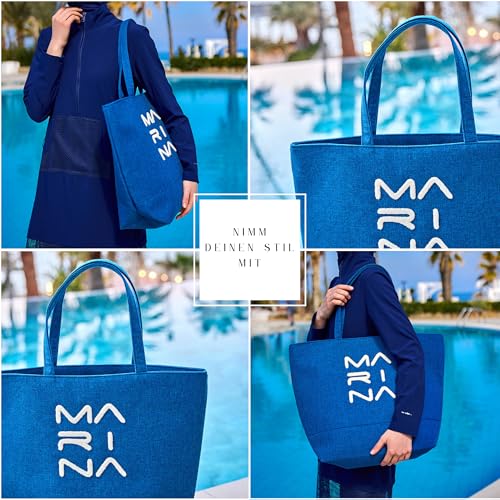 Sac de plage pour femme grand format imperméable résistant au sable - 3