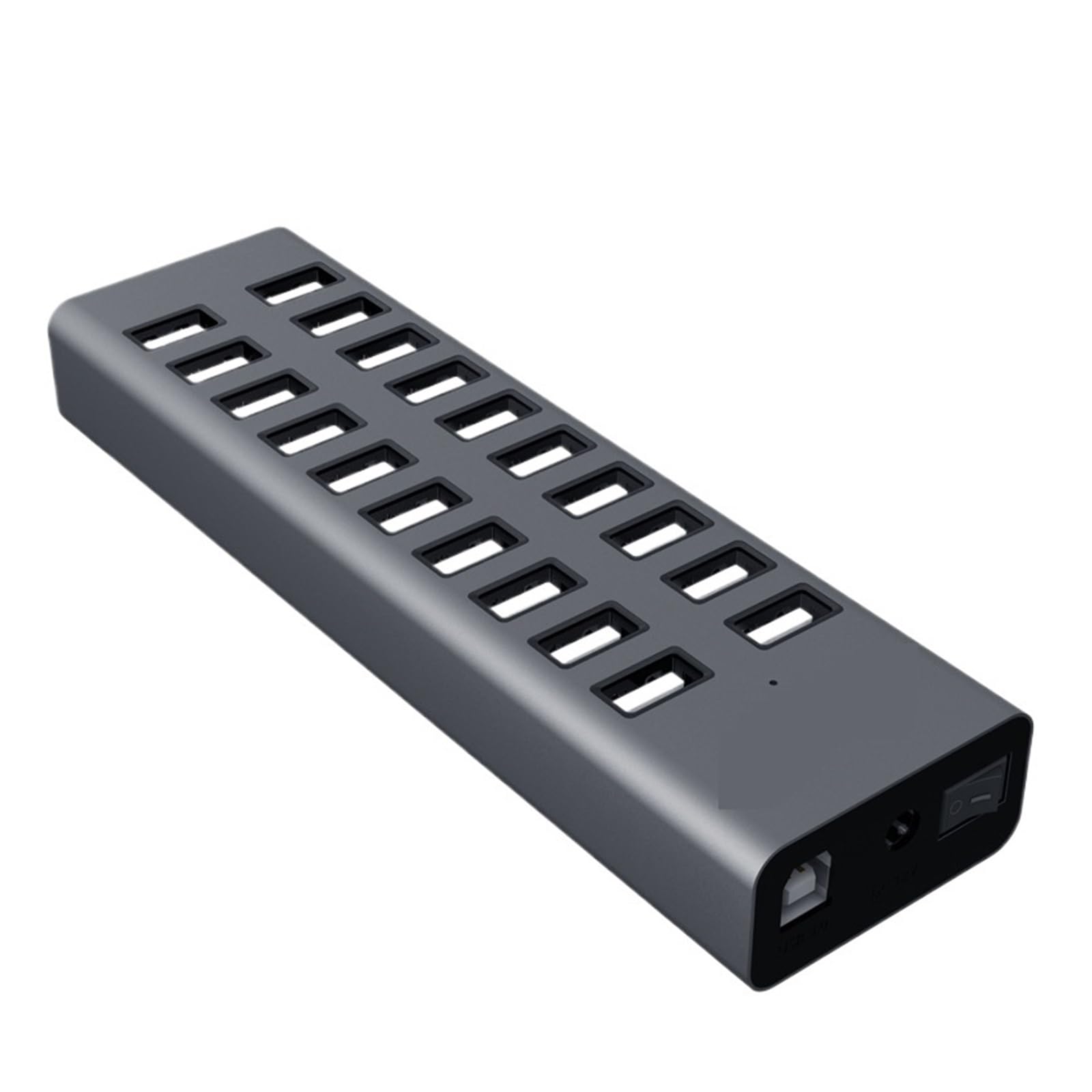 20-portowy Koncentrator Multi USB 2.0 Szybki Transfer Danych Rozdzielacz Ładowarki Zewnętrzny Zasilacz 12V7.5a Do Tabletu Z Telefonem MożLiwość Szybkiego łAdowania