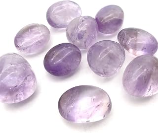 Home Decoration Natural Crystals and Stones Natural Clear Amethyst Palm Quartz Tumbled Crystal Polished Raw Stones Irregular Shape Home Decoration Gifts for Decoration